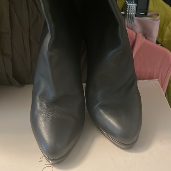 Jimmy Choo - Black Over the Knee boots- Sz 37 - Picture 5 of 9